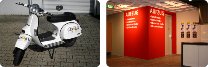 Werbetechnik Bilder unten